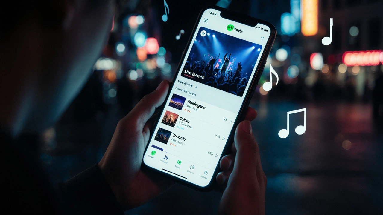 How to See Nearby Concerts on Spotify