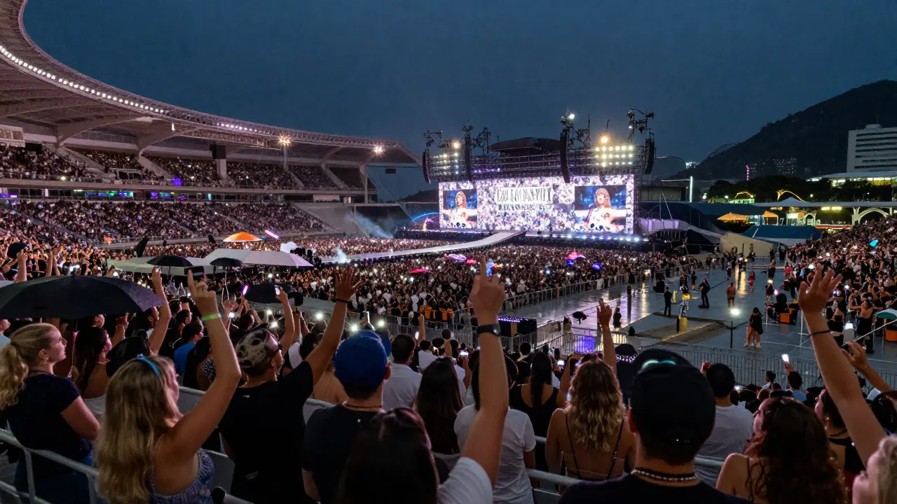 What Was the Largest Audience for a Taylor Swift Concert?